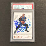 2015-16 Panini Excalibur #131 Wesley Matthews Signed Card AUTO PSA Slabbed Mavericks