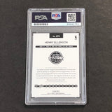 2016-17 Panini Hoops #275 Henry Ellenson Signed Card AUTO PSA Slabbed RC Rookie