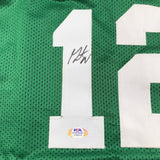 Grant Williams signed jersey PSA/DNA Boston Celtics Autographed Green