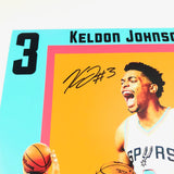 Keldon Johnson signed 11x14 photo PSA/DNA San Antonio Spurs Autographed