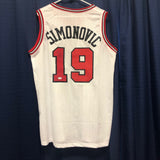 Marko Simonovic signed jersey PSA/DNA Autographed Chicago Bulls