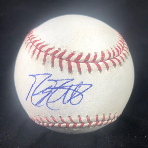 Mike Moustakas signed baseball PSA/DNA Cincinnati Reds autographed