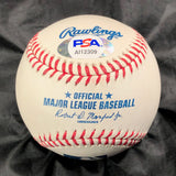 A.J. REED signed baseball PSA/DNA Houston Astros autographed