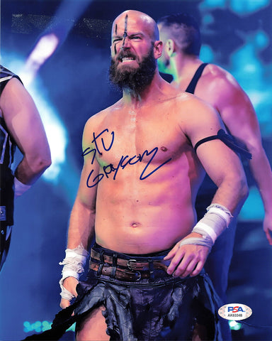 STU GRAYSON signed 8x10 photo PSA/DNA AEW Autographed Wrestling