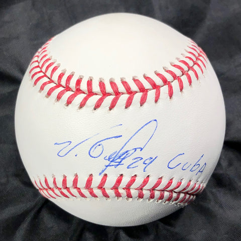 VLADIMIR GUTIERREZ Signed Baseball PSA/DNA Cincinnati Reds Autographed
