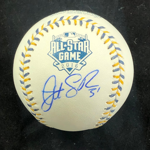 Danny Salazar Signed 2016 All Star Baseball PSA/DNA Cleveland Autographed