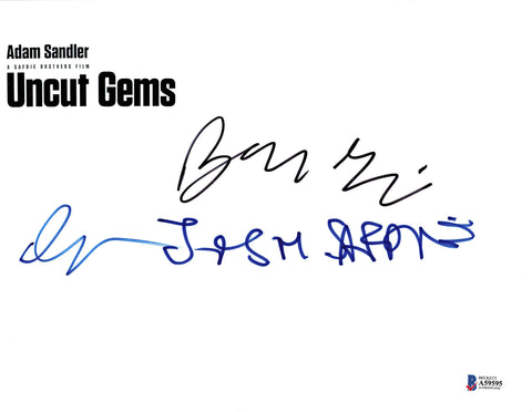 Adam Sandler signed photo BAS Beckett Autographed Josh Benny Safdie Uncut Gems 8x10 8.5x11