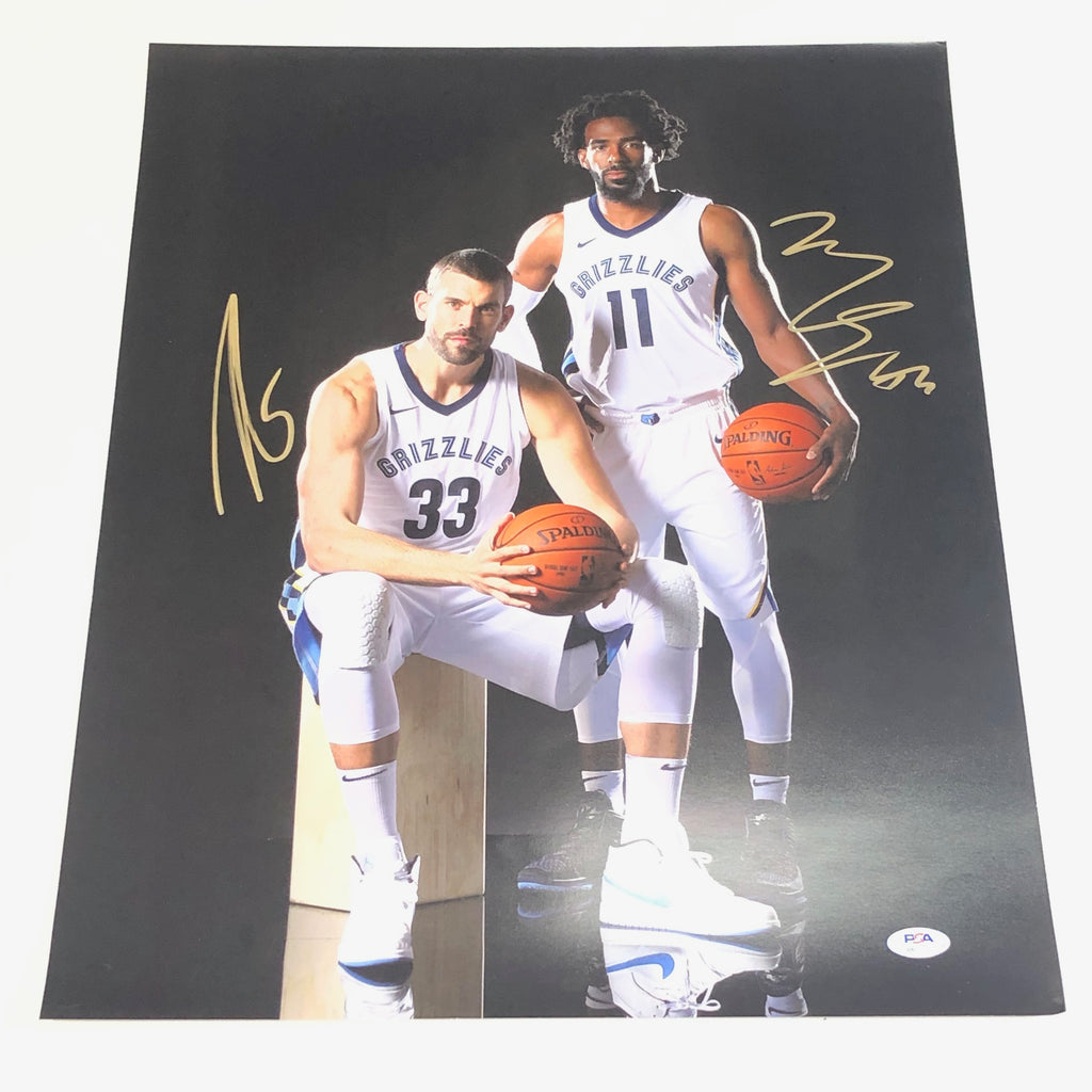 memphis grizzlies autographed basketball