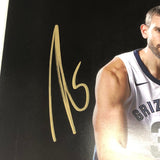 Marc Gasol Mike Conley signed 16x20 photo PSA/DNA Memphis Grizzlies Autographed
