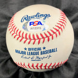 COREY RAY Signed Baseball PSA/DNA Milwaukee Brewers