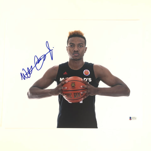 Wendell Carter Jr. signed 11x14 Photo BAS Beckett Chicago Bulls