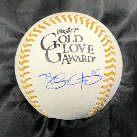 BRANDON CRAWFORD signed Gold Glove Award baseball PSA/DNA San Francisco Giants autographed