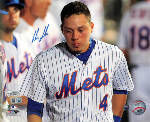 Wilmer Flores signed 8x10 photo Fanatics New York Mets Autographed
