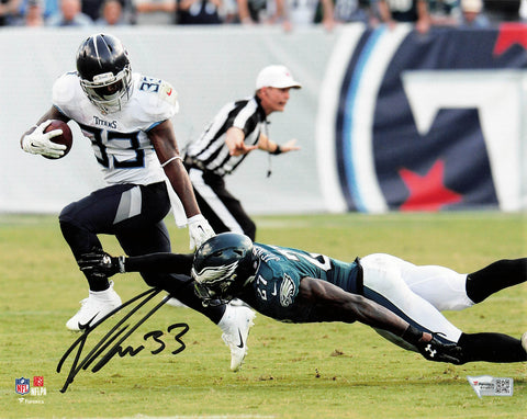 Dion Lewis signed 8x10 photo Fanatics Tennessee Titans Autographed