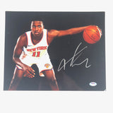 Frank Ntilikina signed 11x14 photo PSA/DNA New York Knicks Autographed