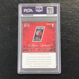 2012-13 Panini Prestige #210 Meyers Leonard Signed Card AUTO 10 PSA Slabbed RC Portland Trail Blazers