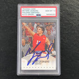 2012 Leaf #ML1 Meyers Leonard Signed Card AUTO 10 PSA Slabbed Portland Trail Blazers