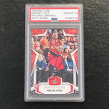 2019-20 CHRONICLES ROOKIES & STARS #690 Nassir Little Signed Rookie Card AUTO 10 PSA Slabbed RC Blazers
