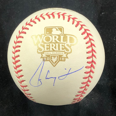 Ron Washington Signed 2010 World Series Baseball PSA/DNA Texas Rangers Autographed