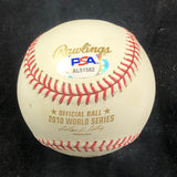 Ron Washington Signed 2010 World Series Baseball PSA/DNA Texas Rangers Autographed
