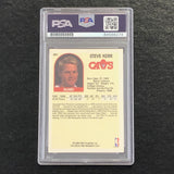 1989-90 NBA Hoops #351 Steve Kerr Signed Card AUTO 10 PSA Slabbed Cavaliers