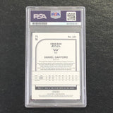 2019-20 NBA Hoops #243 Daniel Gafford Signed Card AUTO 10 PSA Slabbed RC Bulls