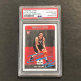 2017-18 NBA Hoops #260 ZACH COLLINS Signed Card AUTO PSA Slabbed RC Blazers