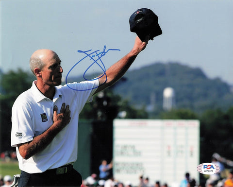 JIM FURYK signed 8x10 photo PSA/DNA Autographed Golf