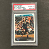 2014-15 NBA Hoops #213 Cody Zeller Signed Card AUTO PSA Slabbed Hornets
