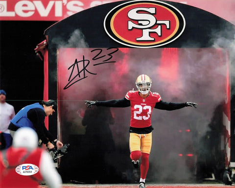 AHKELLO WITHERSPOON signed 8x10 photo PSA/DNA San Francisco 49ers Autographed