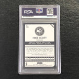 2016-17 Panini Complete #105 Mike Scott Signed Card Auto PSA Slabbed Hawks