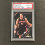 2013-14 Panini Pinnacle #200 Landry Fields Signed Card AUTO GRADE 10 PSA Slabbed Raptors