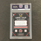 2013-14 Panini Pinnacle #200 Landry Fields Signed Card AUTO GRADE 10 PSA Slabbed Raptors