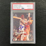 2019-20 Panini Chronicles Luminance #138 Terence Davis Signed Card AUTO 10 PSA Slabbed RC Raptors