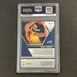 2019-20 Panini Mosaic #23 Rudy Gobert Signed Card AUTO PSA Slabbed Jazz