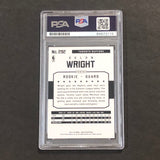 2015-16 NBA Hoops #292 Delon Wright Signed Card AUTO GRADE 10 PSA Slabbed RC Raptors