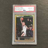 2014-15 Panini NBA Hoops #186 Nate Wolters Signed Card AUTO 10 PSA/DNA Slabbed RC Bucks