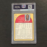 1990-91 NBA Hoops #303 Darrell Walker Signed Card AUTO PSA Slabbed Bullets