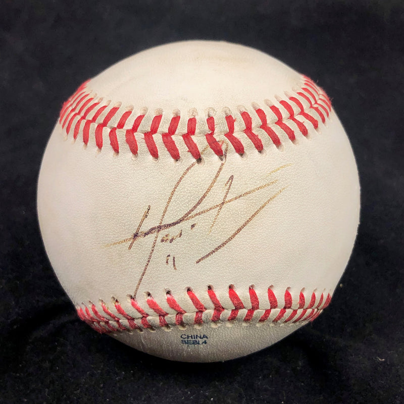 Harold Martinez signed baseball PSA/DNA Texas Rangers autographed