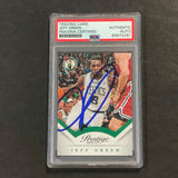 2013-14 Panini Prestige #17 Jeff Green Signed Card AUTO PSA/DNA Slabbed Celtics