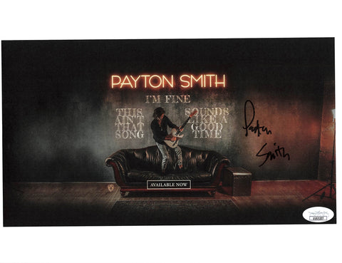 Payton Smith signed 8.5x11 photo JSA Autographed Country