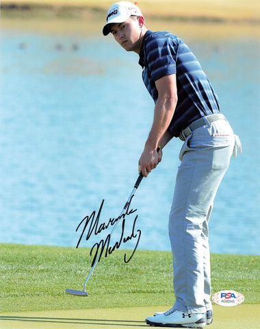 Maverick McNealy signed 8x10 photo PSA/DNA Autographed Golf