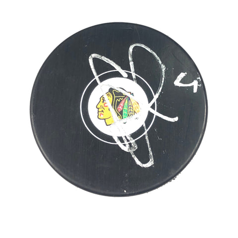 SETH JONES signed Hockey Puck PSA/DNA Chicago Blackhawks Autographed