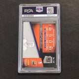 2014-15 Panini Prestige #140 Isaiah Thomas Signed Card AUTO PSA Slabbed Suns