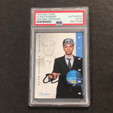 2012-13 Panini Prestige #220 Evan Fournier Signed Card AUTO PSA Slabbed RC Nuggets