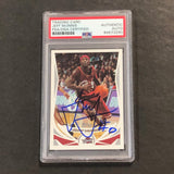 2004-05 Topps Basketball #218 Jeff McInnis Signed Card AUTO PSA Slabbed Cavaliers