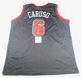 ALEX CARUSO Signed Jersey PSA/DNA Chicago Bulls Autographed