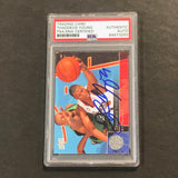2009-10 Upper Deck #149 Thaddeus Young Signed Card AUTO PSA Slabbed 76ers