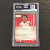 2008 PressPass Insider Insight #11-7 O.J. Mayo Signed Card AUTO PSA Slabbed Trojans