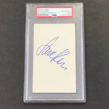 Steve Kerr Signed Cut PSA/DNA Slabbed Autographed Warriors